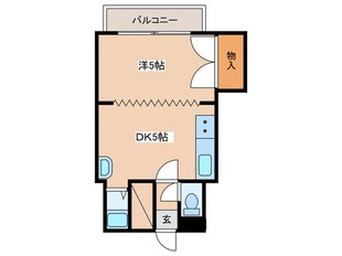 日光ハイツ２の物件間取画像